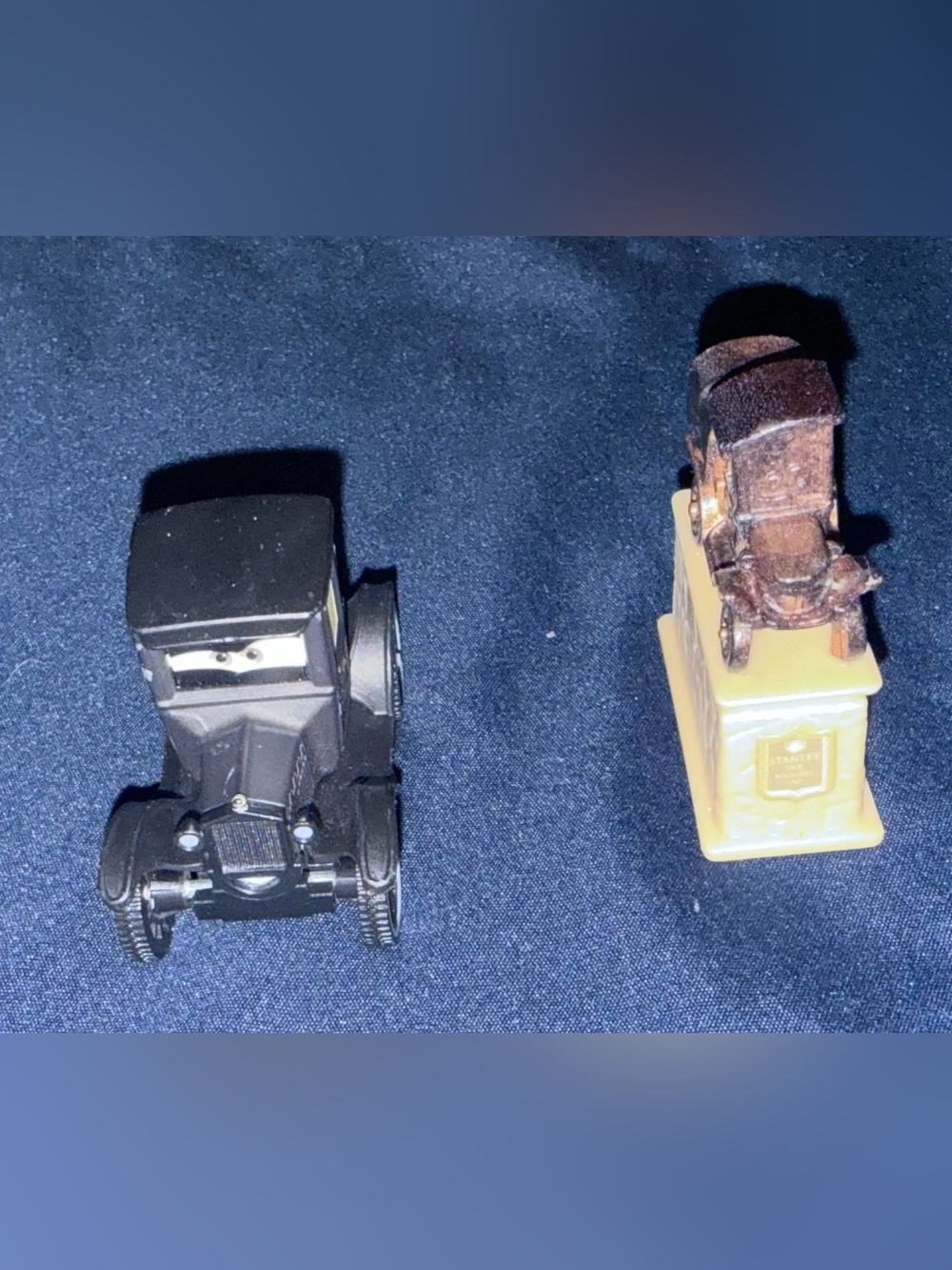 Disney Cars Die Cast Lizzy and Stanley Statue